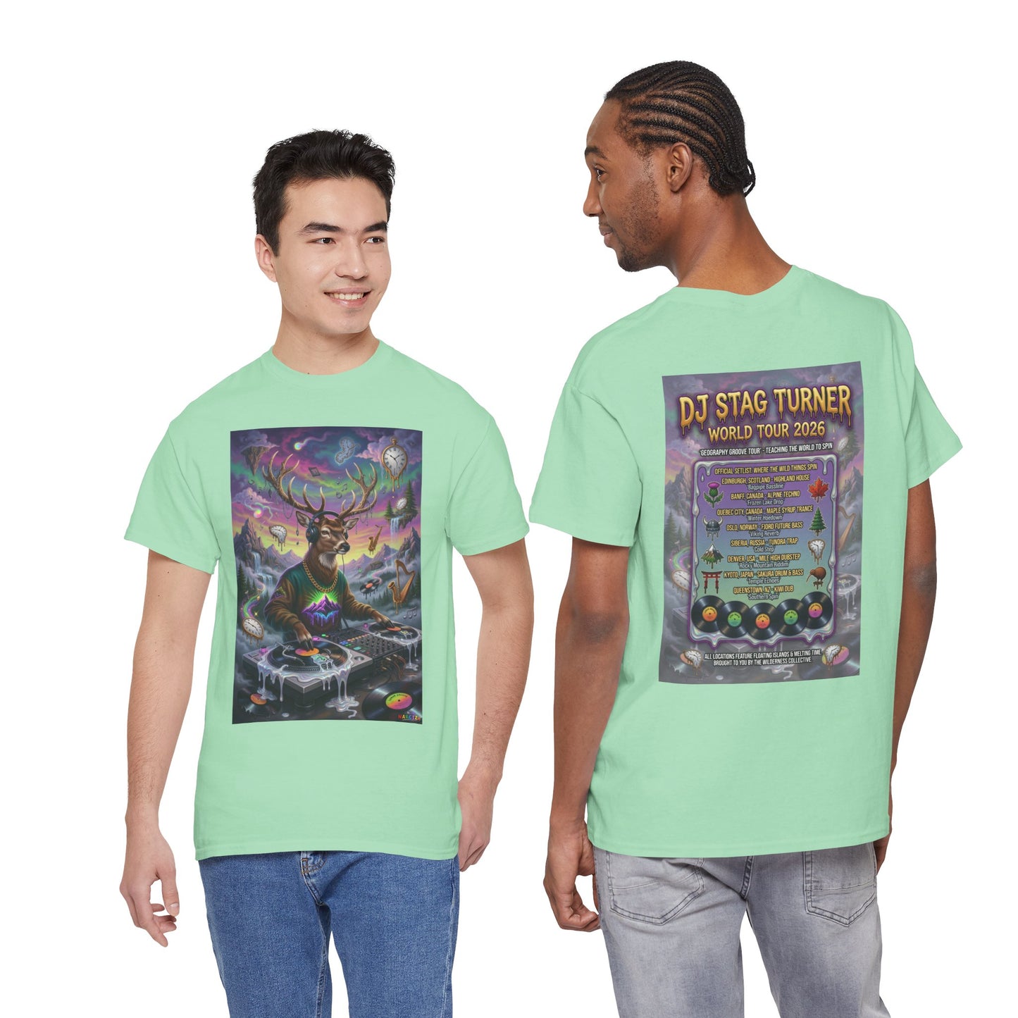 DJ Stag World Tour - Narciza Unisex T‑Shirt