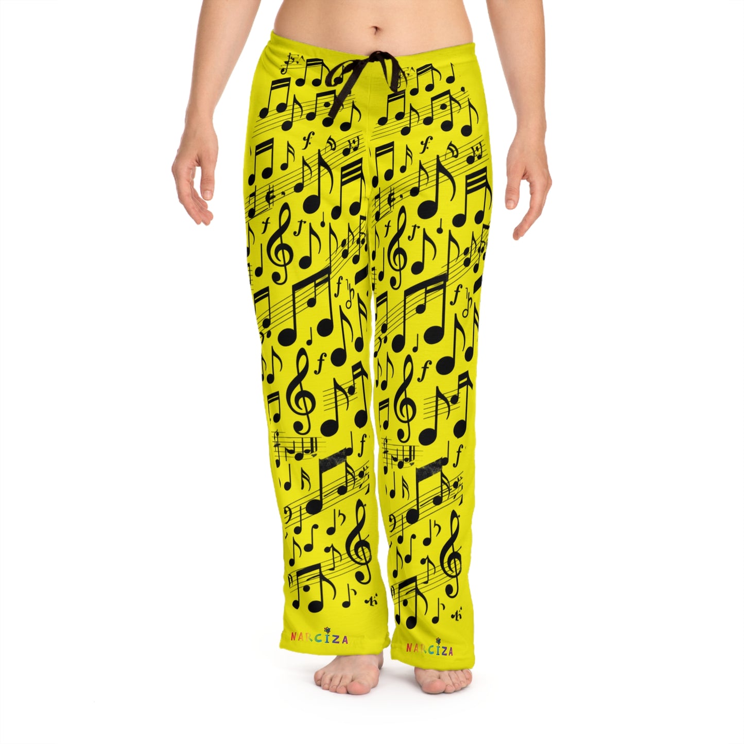 Narciza Music Notes —  Musical Yellow Sweatpants
