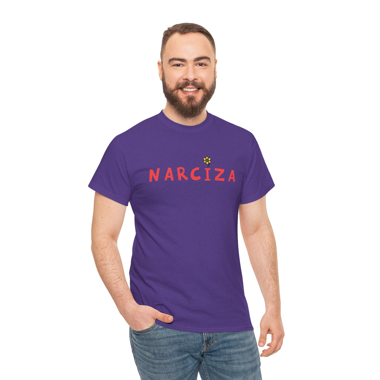 Narciza — White Angel Wings Graphic Tee