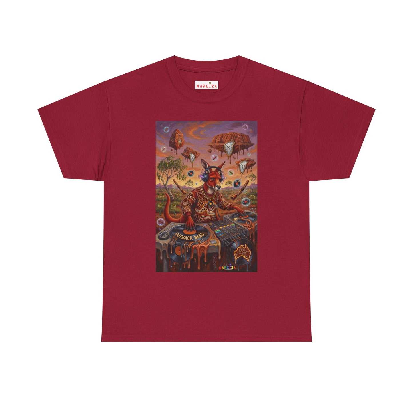 DJ Red Rover Outback Tour - Narciza Unisex T‑Shirt