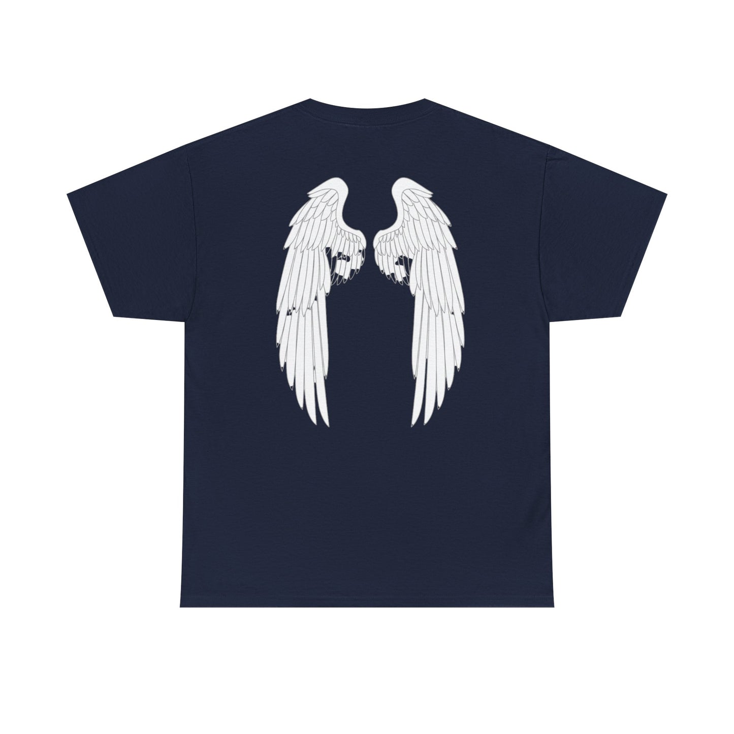 Narciza — White Angel Wings Graphic Tee