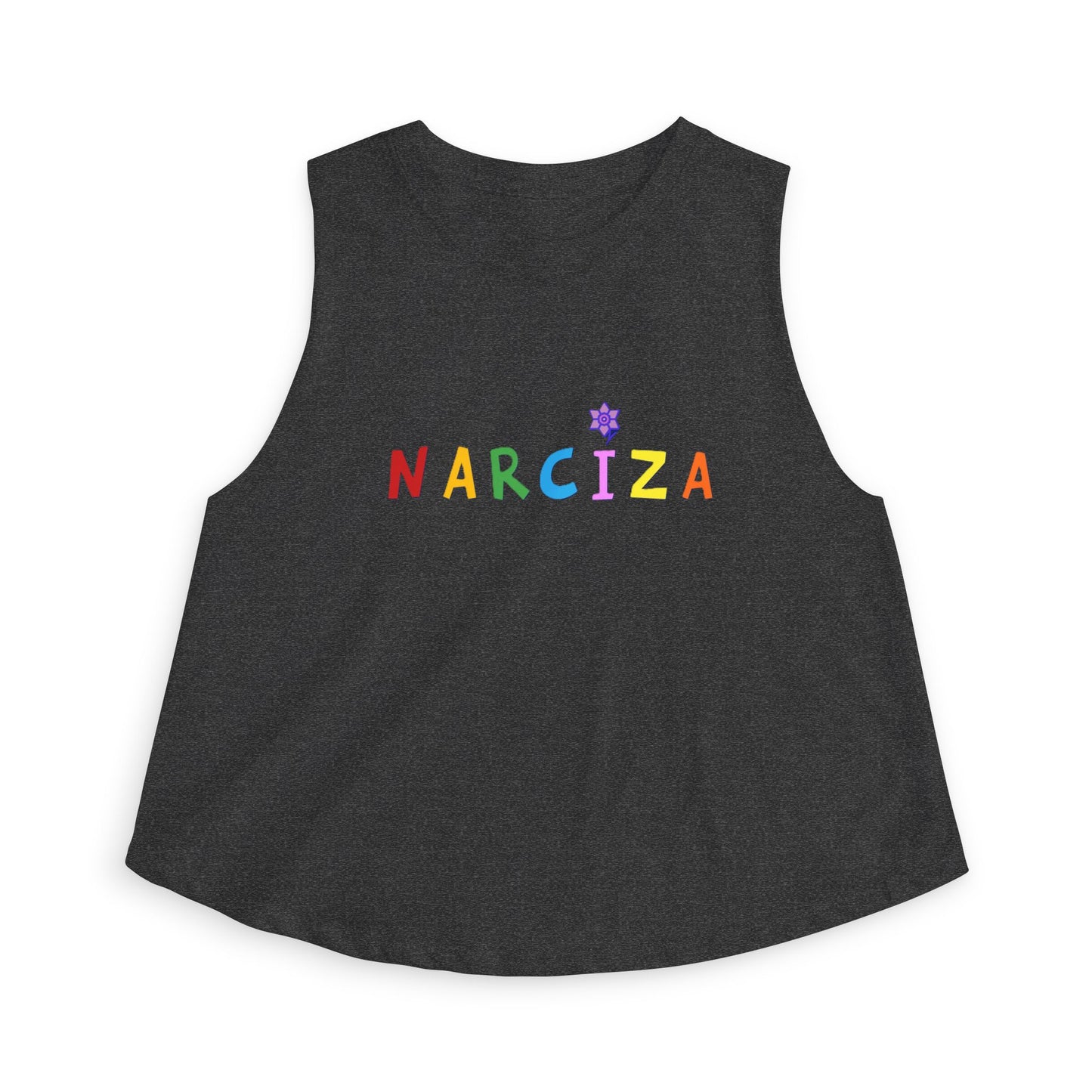 NARCIZA Rainbow Crop Top