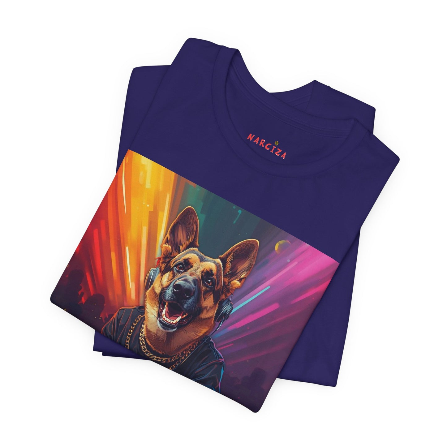 Neon Shepherd DJ - Narciza Unisex Tee