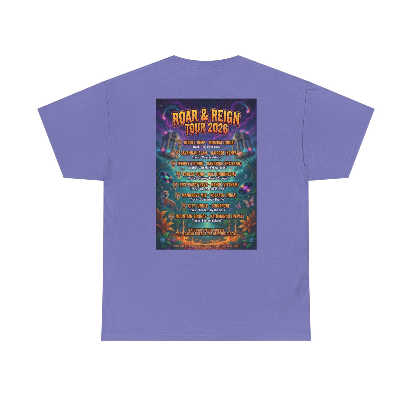 DJ Roar Reign Tour  - Narciza Unisex T-Shirt