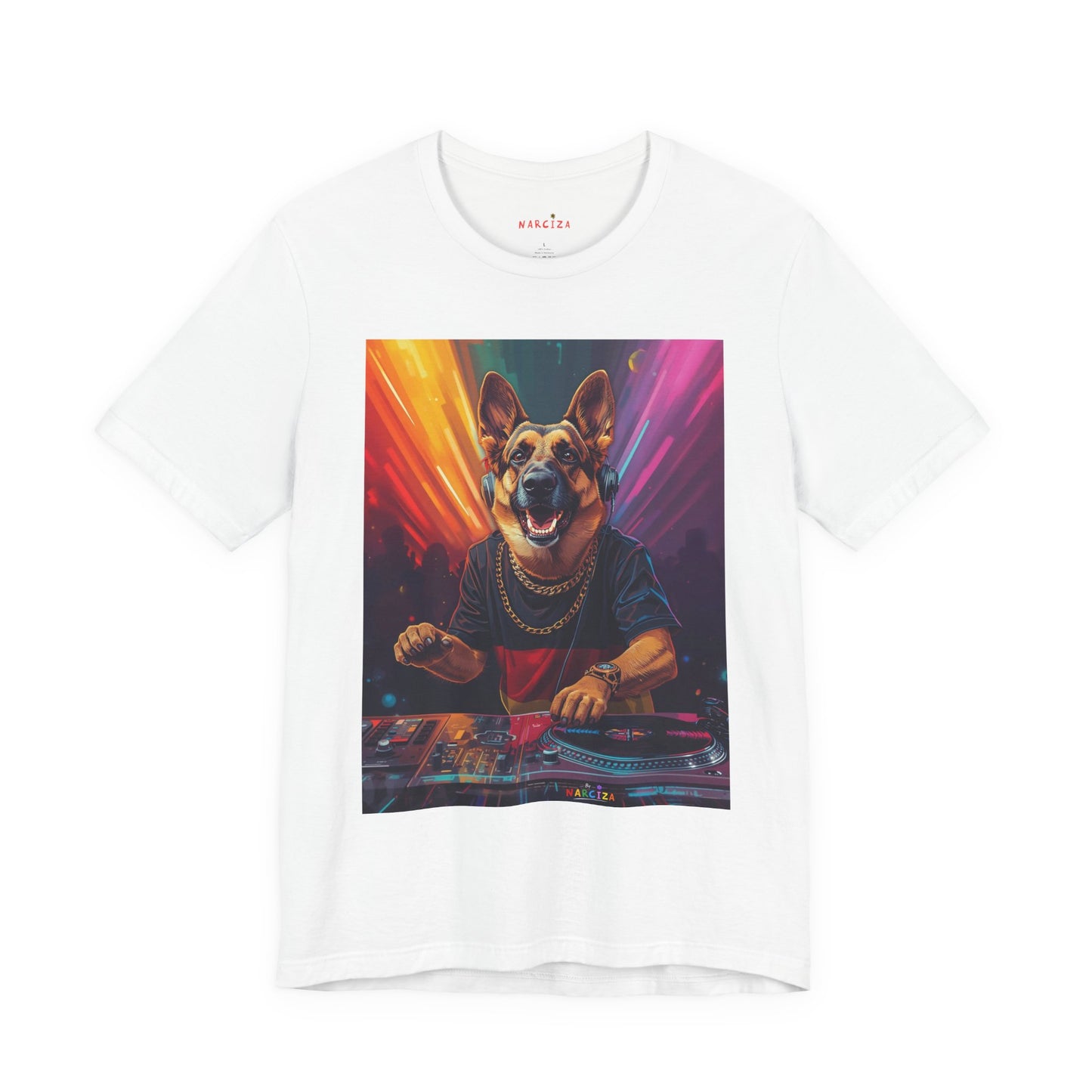 Neon Shepherd DJ - Narciza Unisex Tee