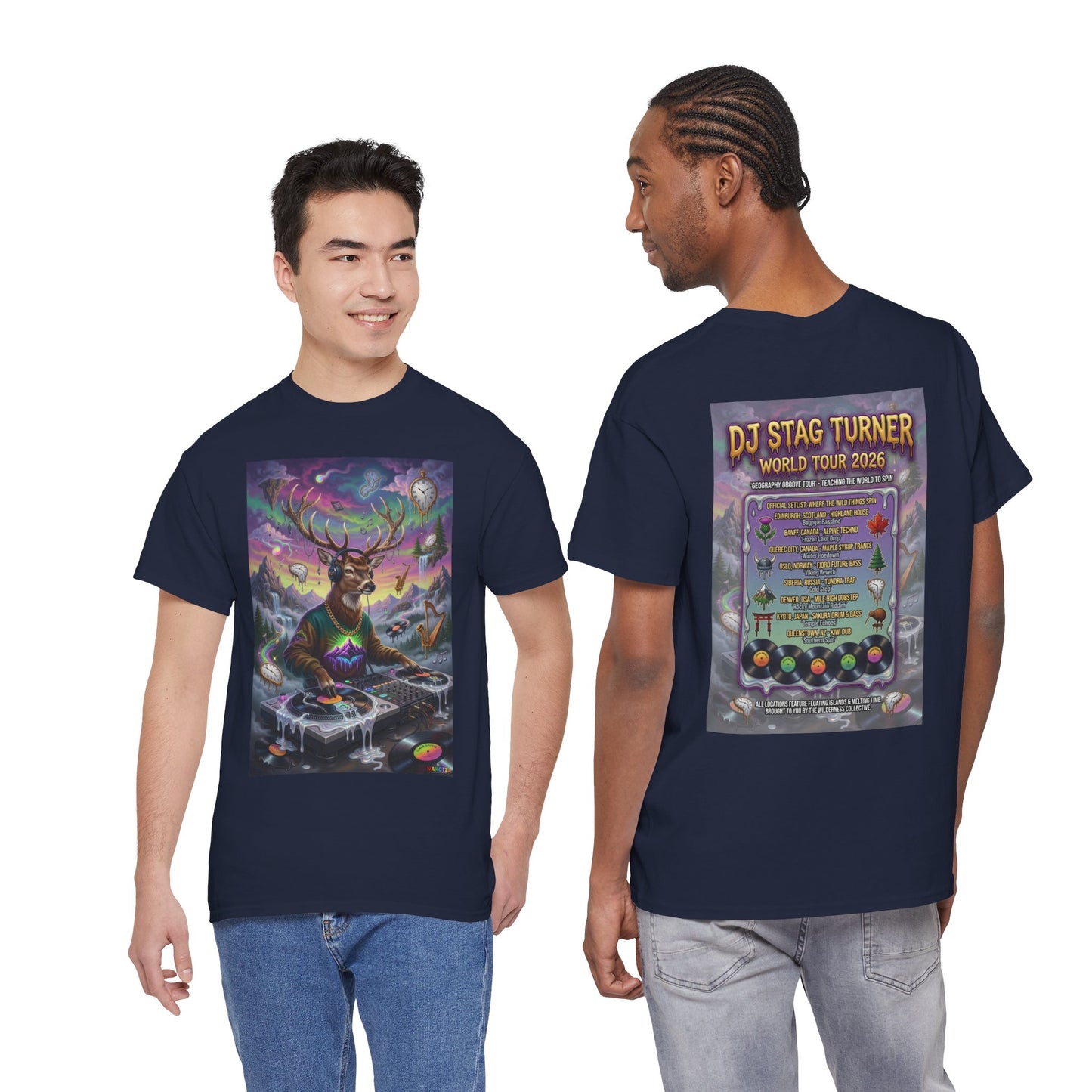 DJ Stag World Tour - Narciza Unisex T‑Shirt