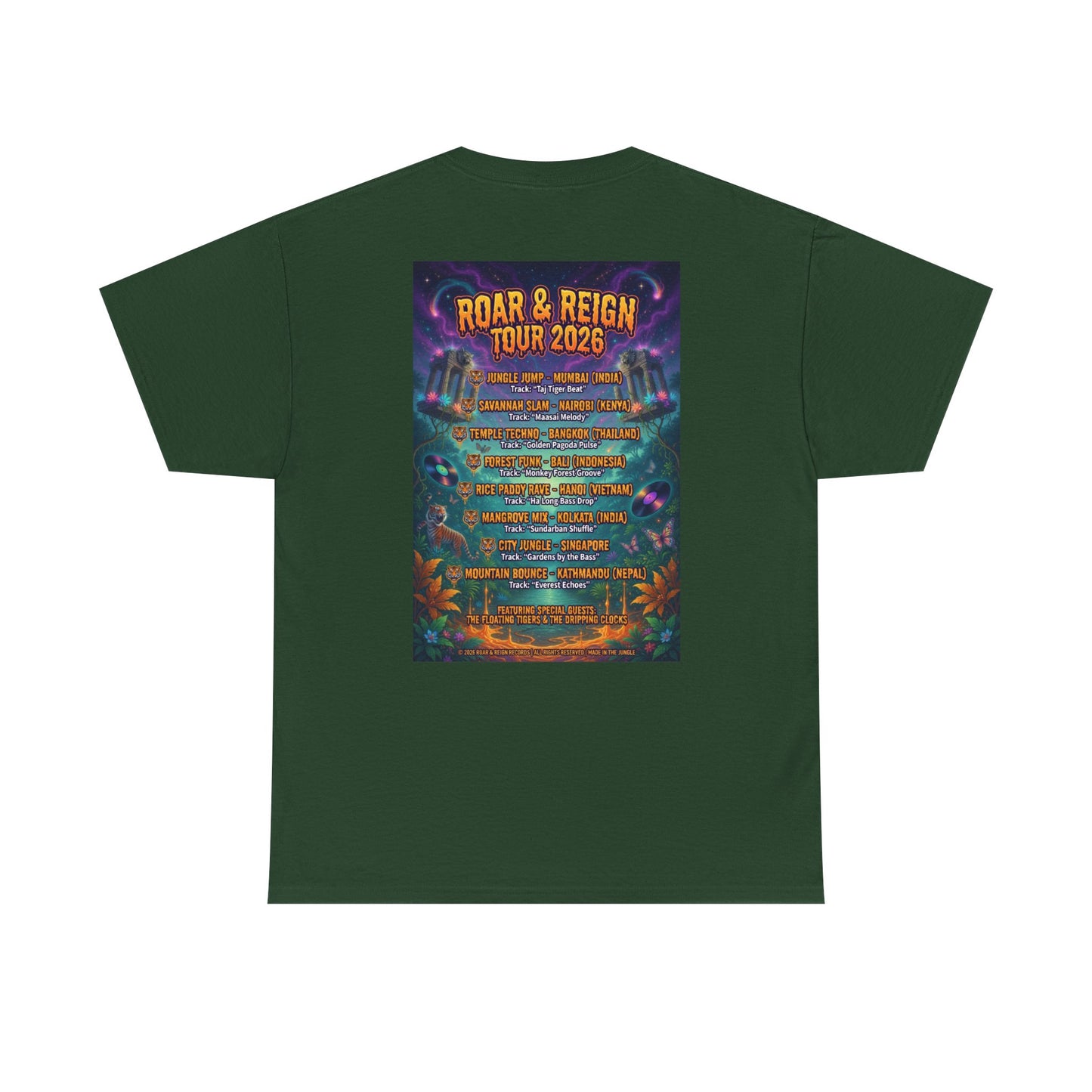 DJ Roar Reign Tour  - Narciza Unisex T-Shirt