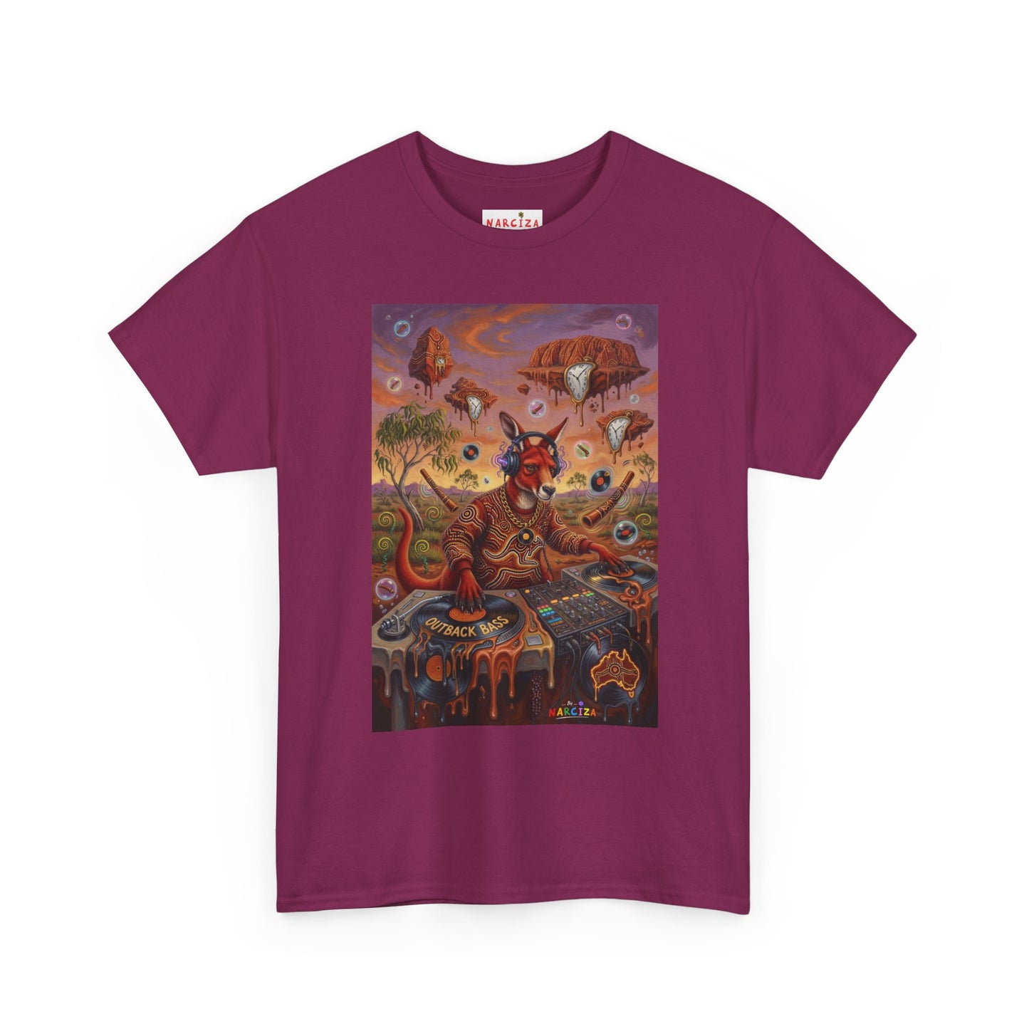 DJ Red Rover Outback Tour - Narciza Unisex T‑Shirt