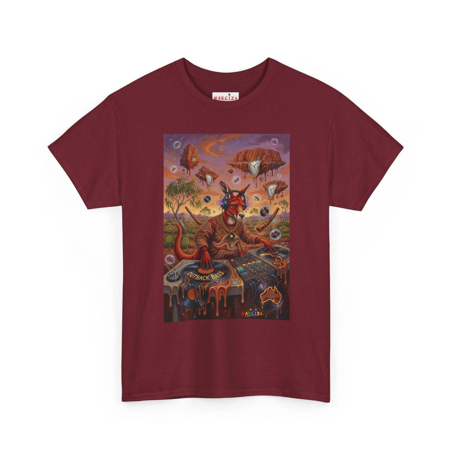 DJ Red Rover Outback Tour - Narciza Unisex T‑Shirt
