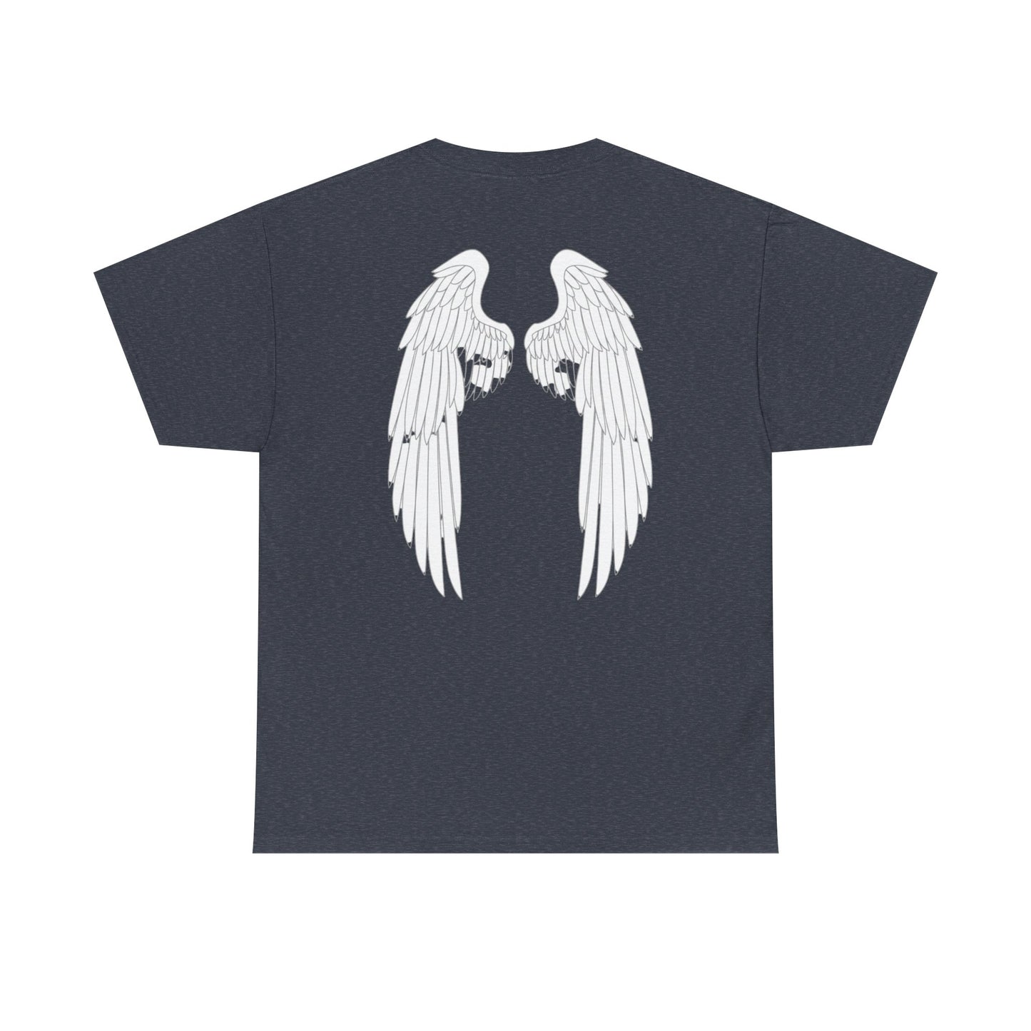 Narciza — White Angel Wings Graphic Tee