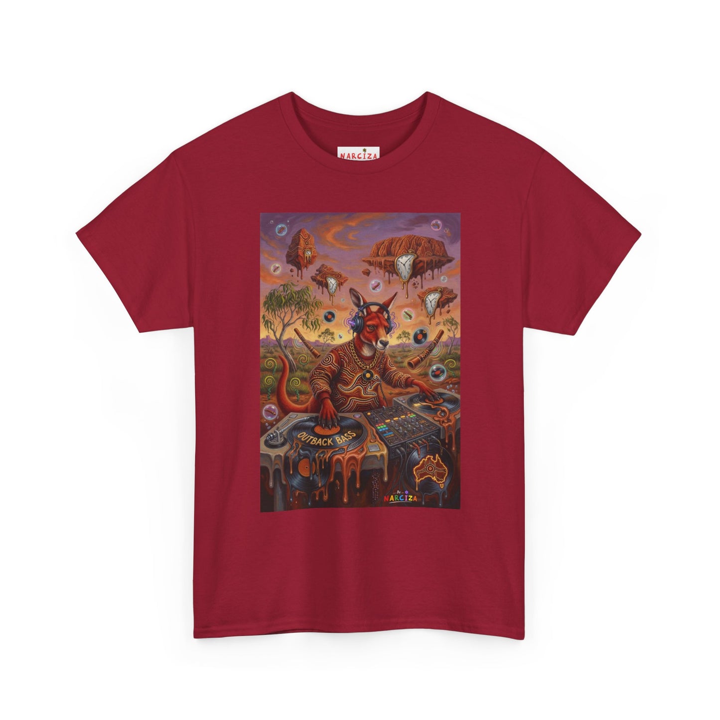 DJ Red Rover Outback Tour - Narciza Unisex T‑Shirt