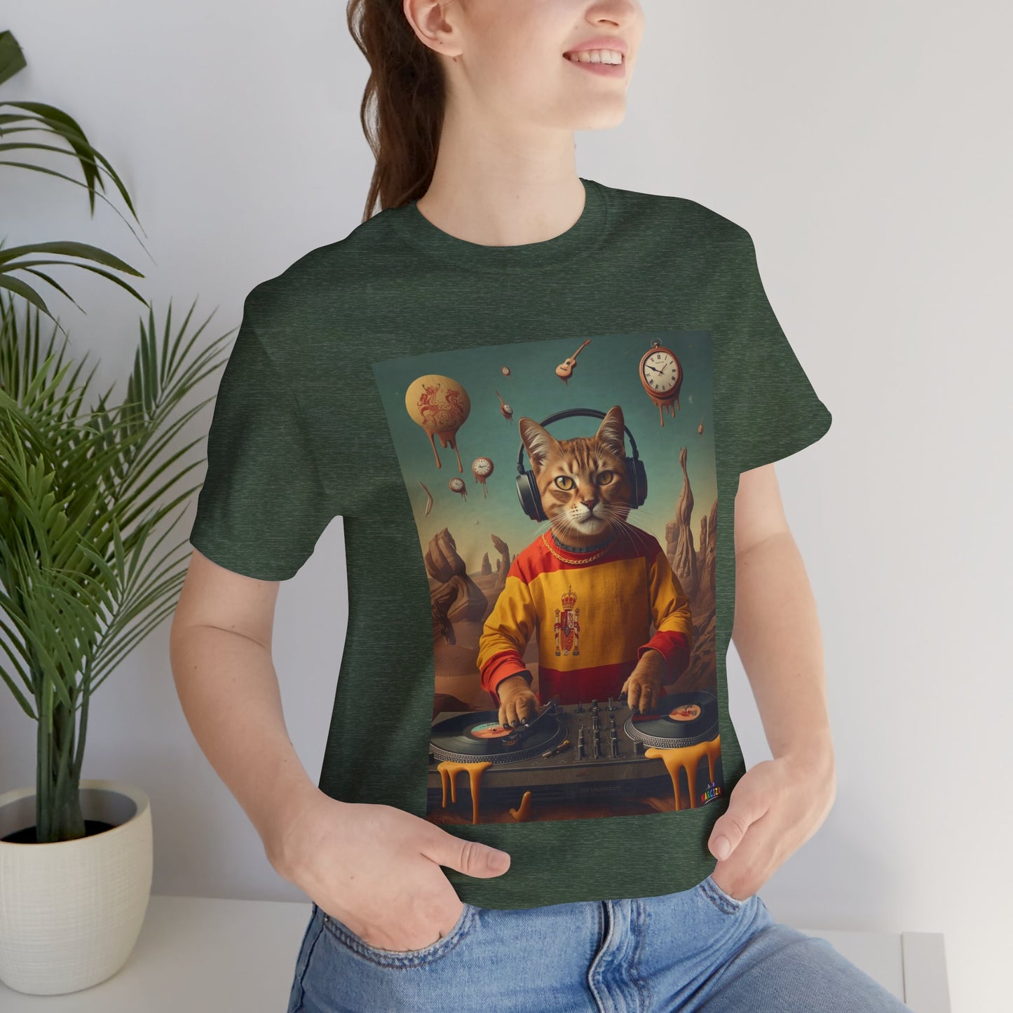 Copy of DJ Gato Surreal - Narciza Unisex T-Shirt - no back design like others