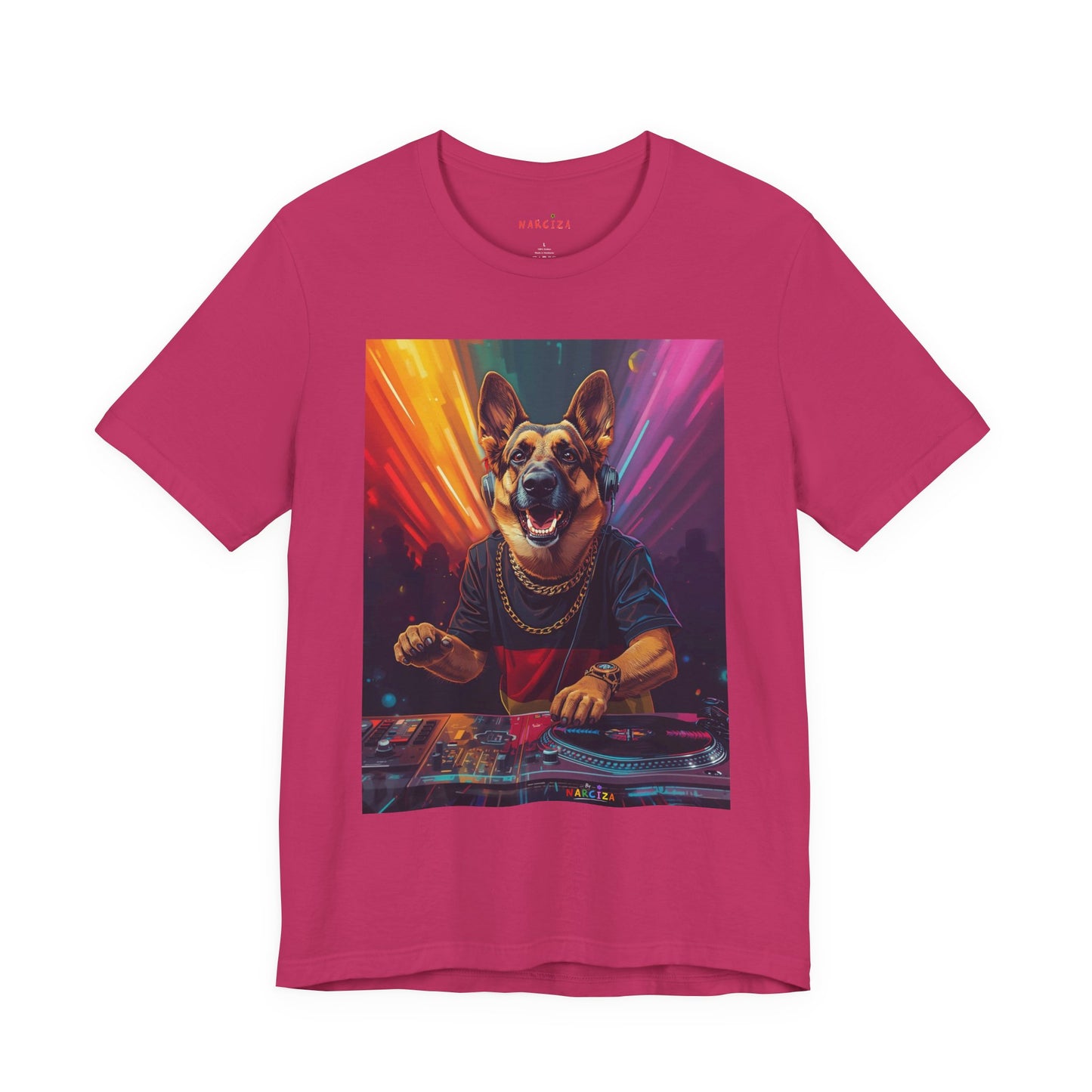 Neon Shepherd DJ - Narciza Unisex Tee