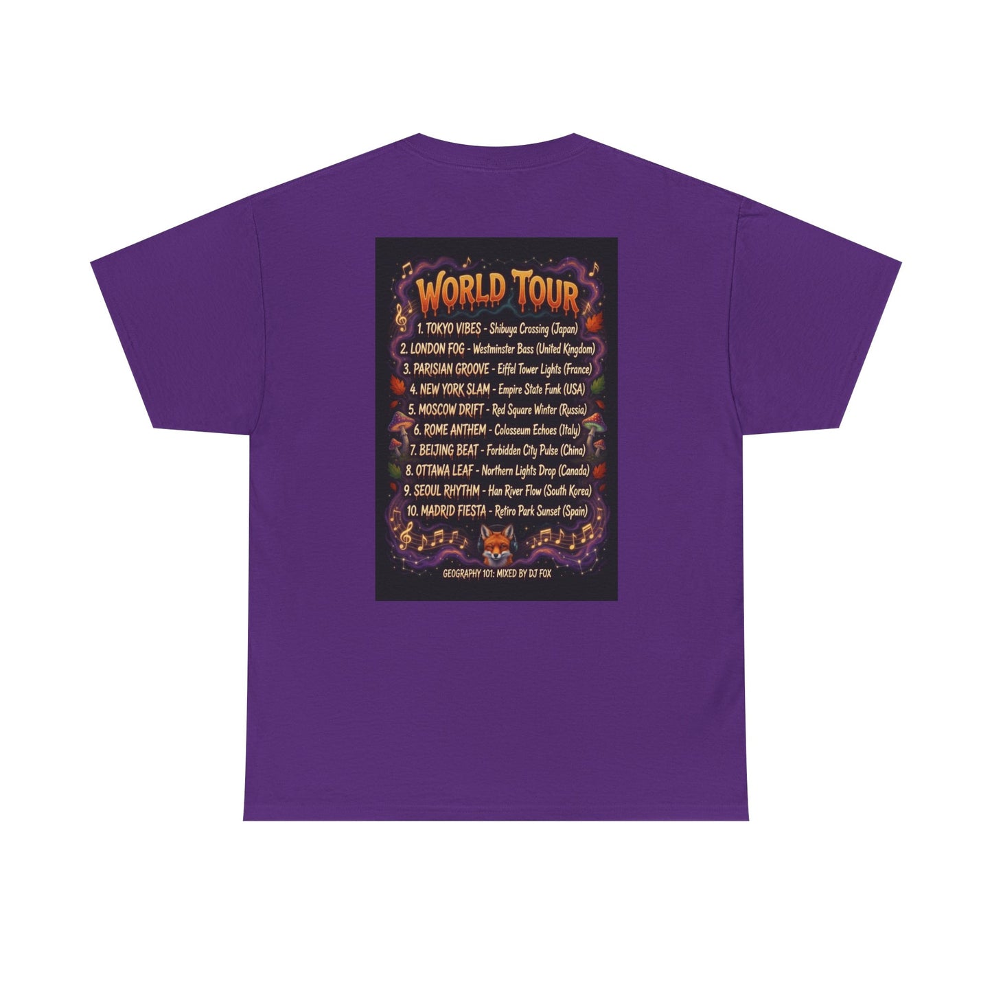 DJ Fox World Tour - Narciza T‑Shirt