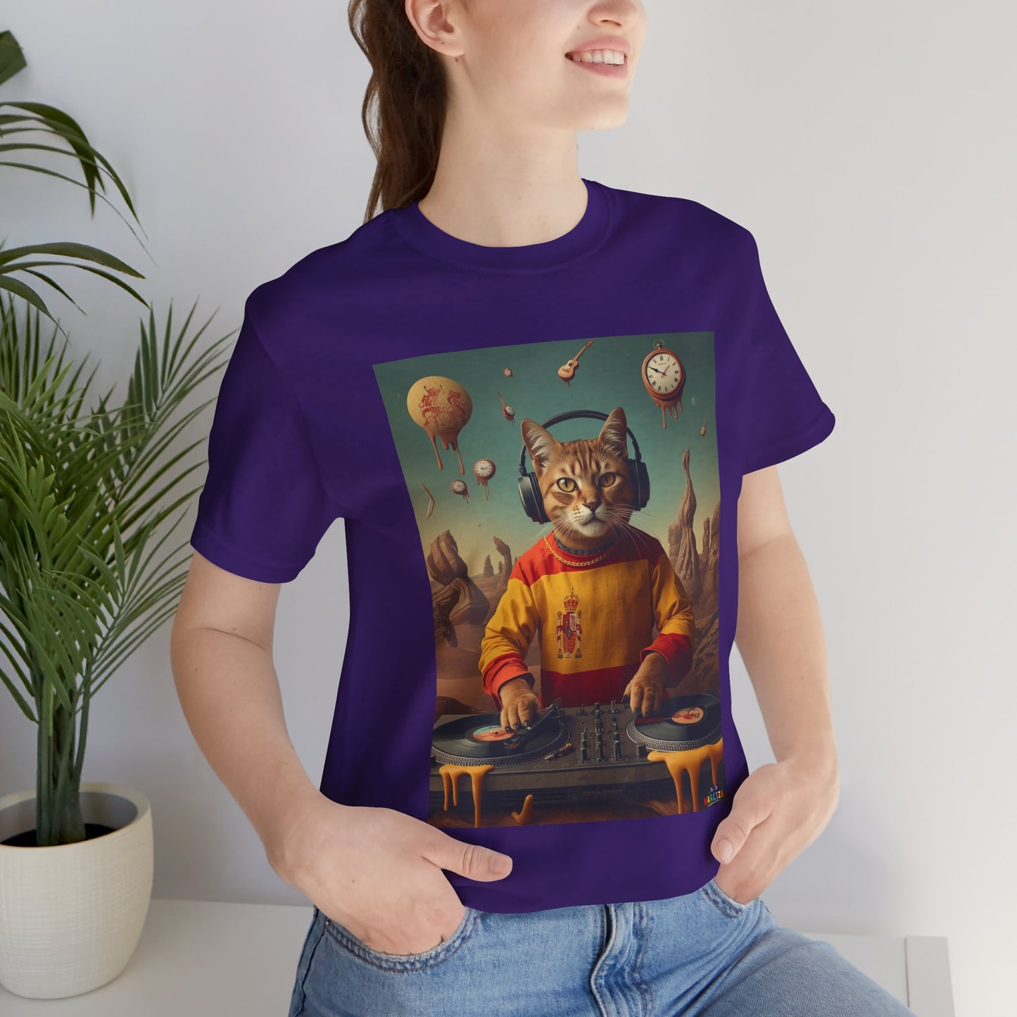 Copy of DJ Gato Surreal - Narciza Unisex T-Shirt - no back design like others