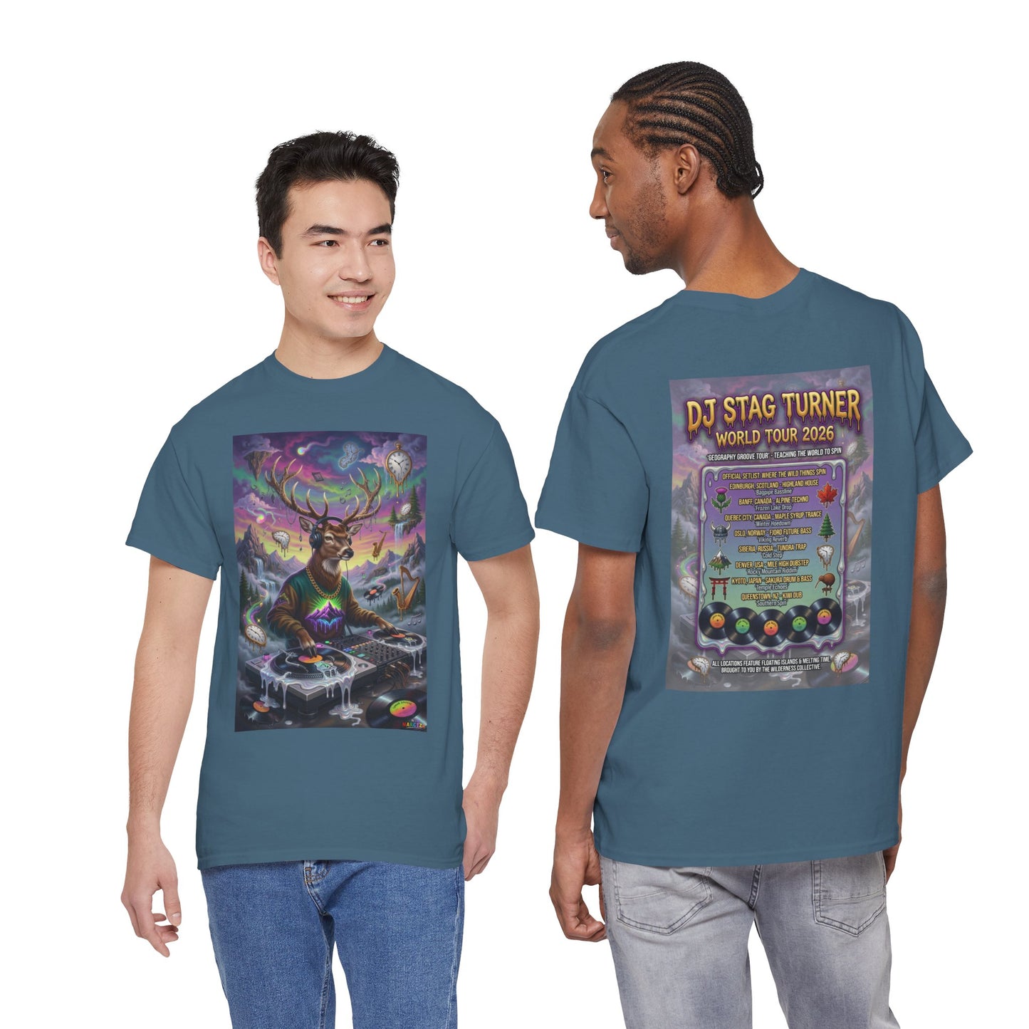 DJ Stag World Tour - Narciza Unisex T‑Shirt