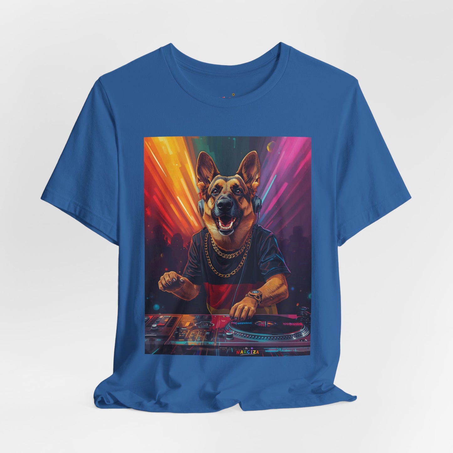 Neon Shepherd DJ - Narciza Unisex Tee