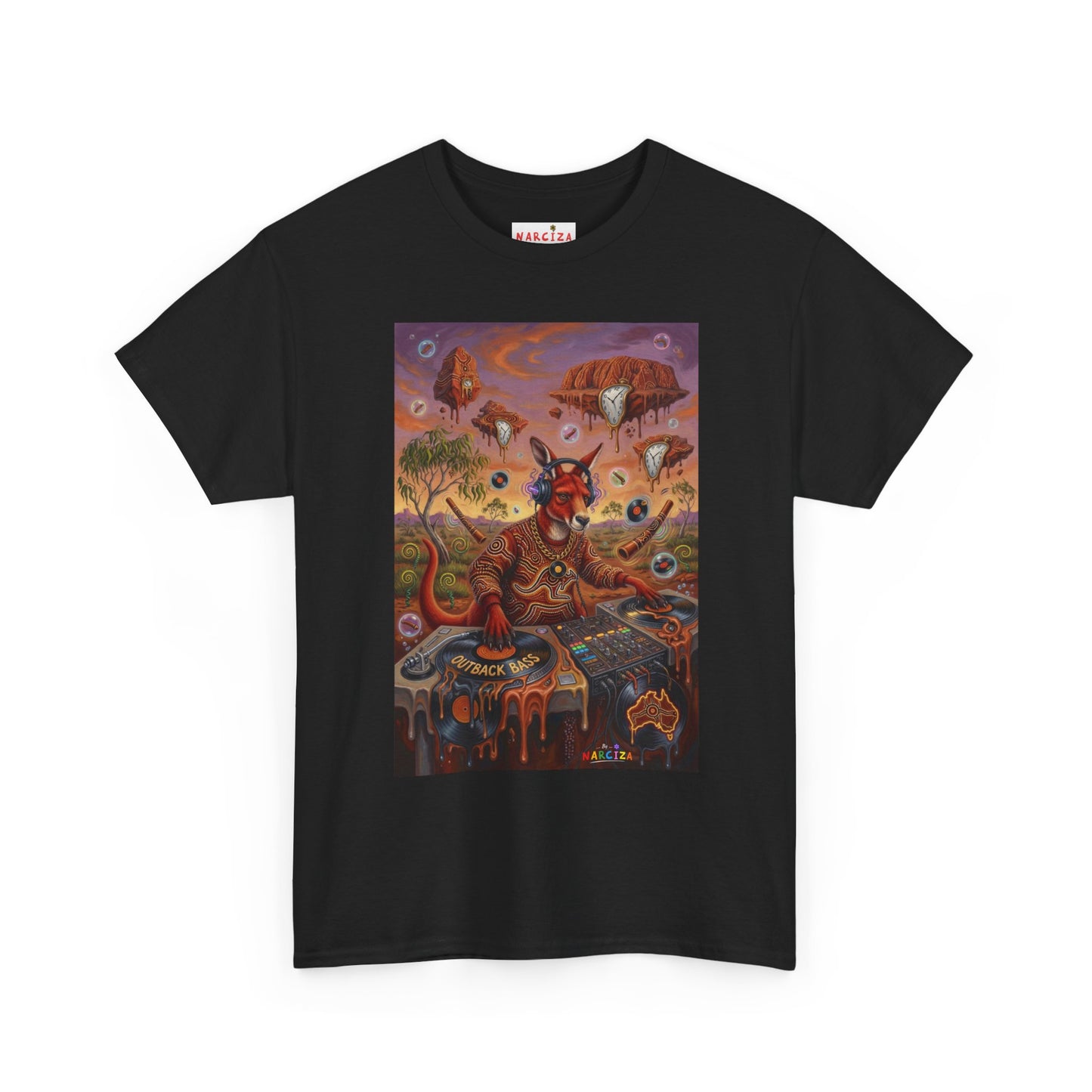 DJ Red Rover Outback Tour - Narciza Unisex T‑Shirt