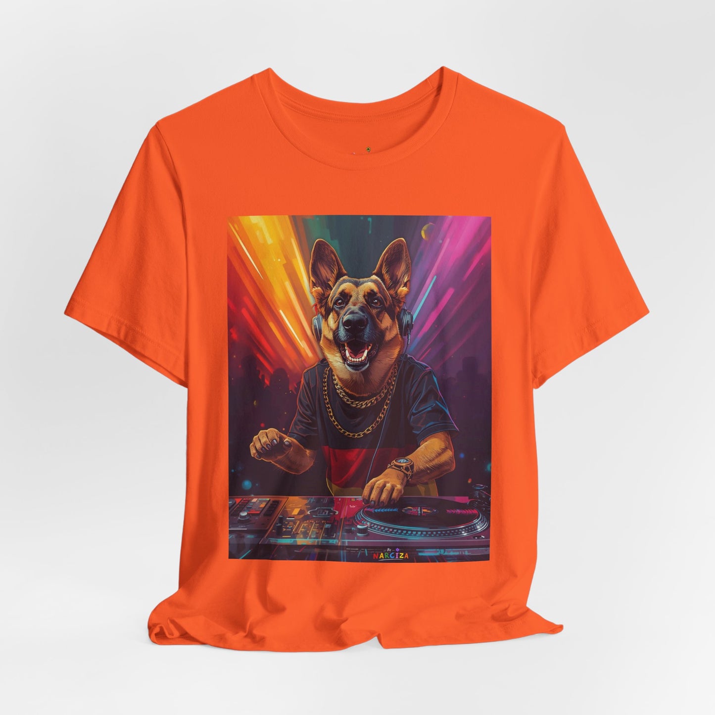 Neon Shepherd DJ - Narciza Unisex Tee