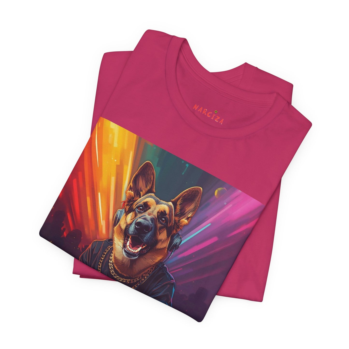 Neon Shepherd DJ - Narciza Unisex Tee