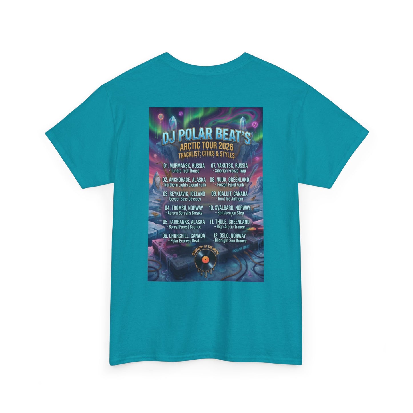 DJ Polar Beat Artic Tour — Narciza Unisex T-Shirt