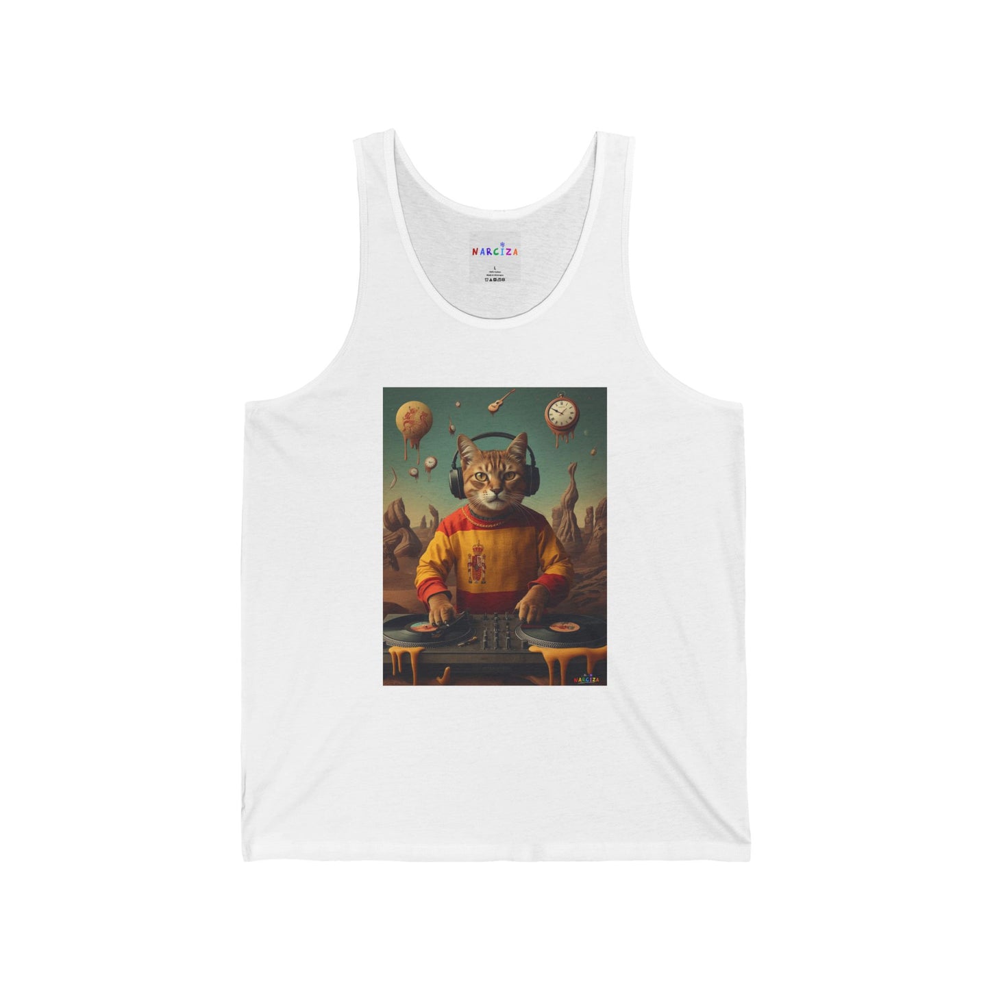 DJ Gato Surreal - Narciza Unisex Tank Top