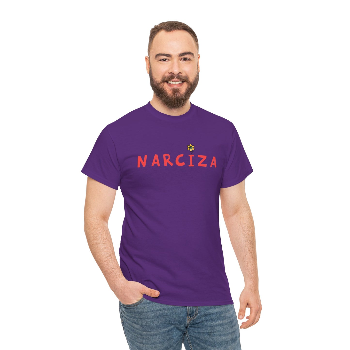 Narciza — White Angel Wings Graphic Tee