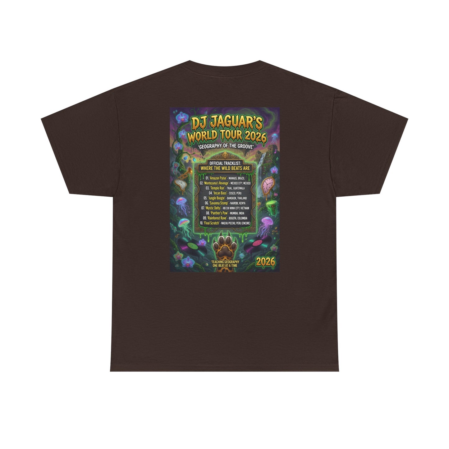 DJ Jaguar World Tour - Narciza Unisex T‑Shirt