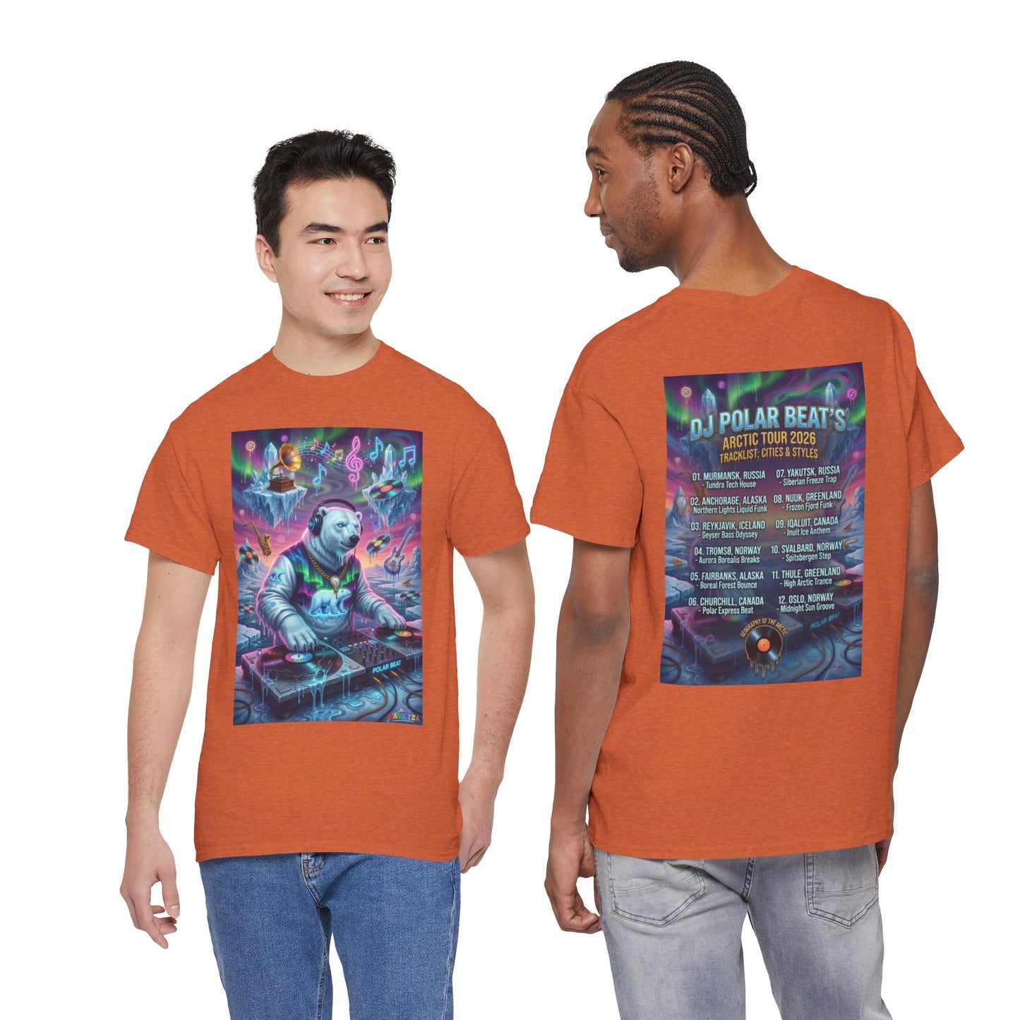 DJ Polar Beat Artic Tour — Narciza Unisex T-Shirt