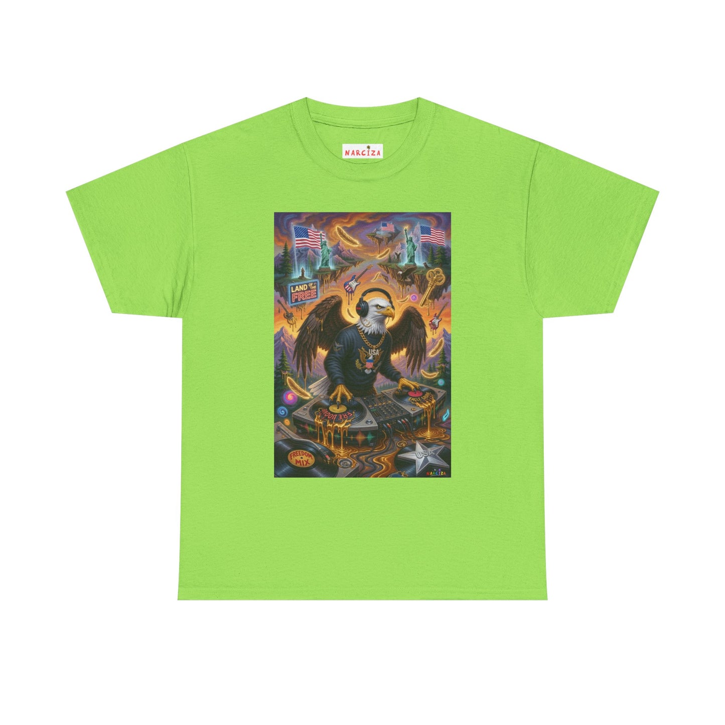 DJ Freedom Eagle World Tour - Narciza Unisex T-shirt