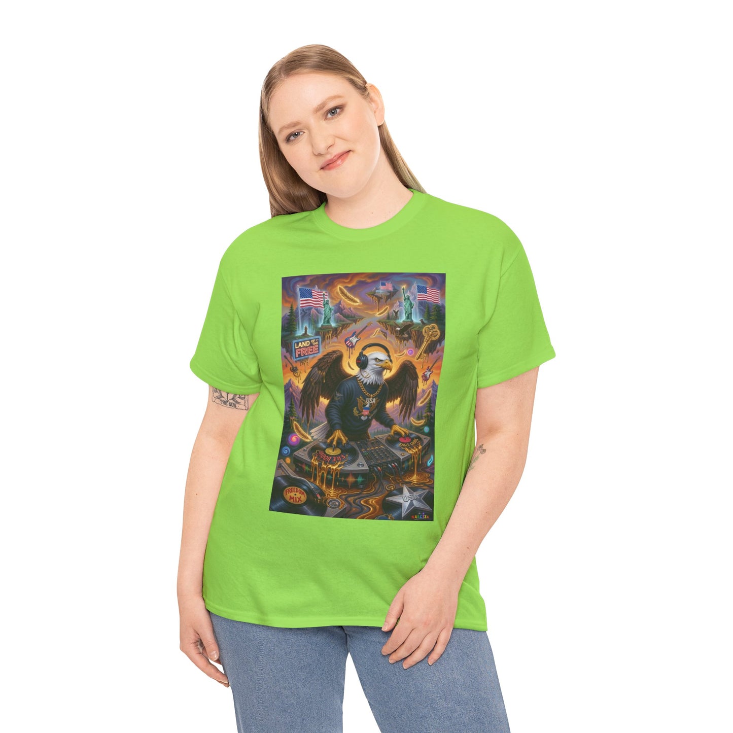 DJ Freedom Eagle World Tour - Narciza Unisex T-shirt