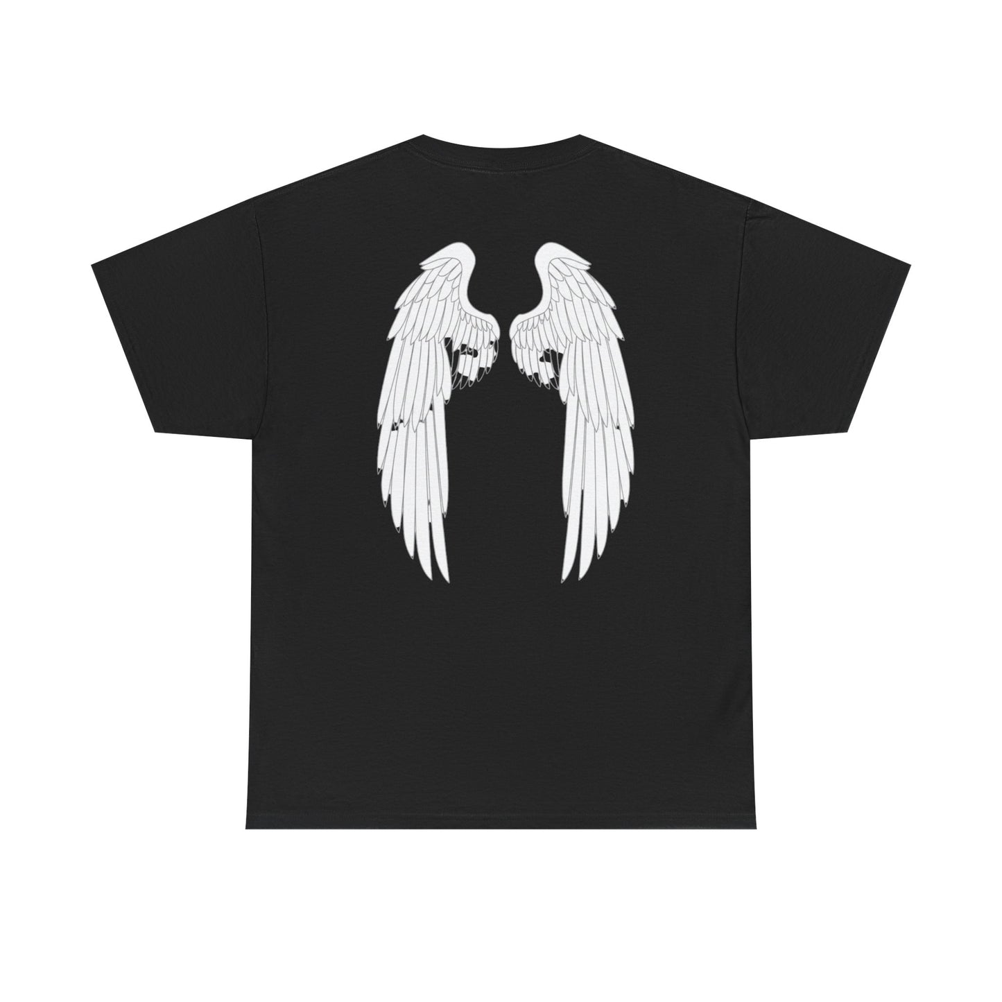 Narciza — White Angel Wings Graphic Tee