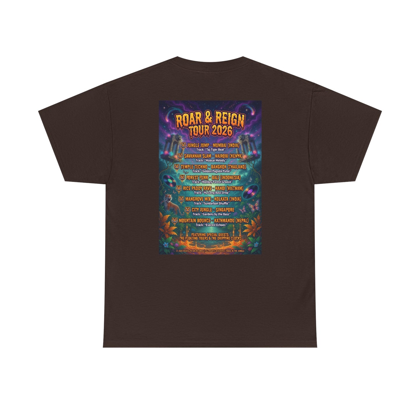 DJ Roar Reign Tour  - Narciza Unisex T-Shirt