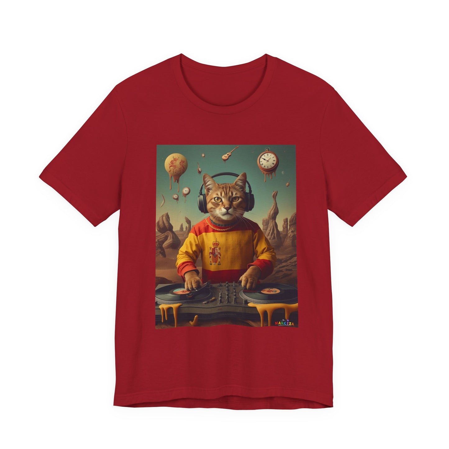 Copy of DJ Gato Surreal - Narciza Unisex T-Shirt - no back design like others