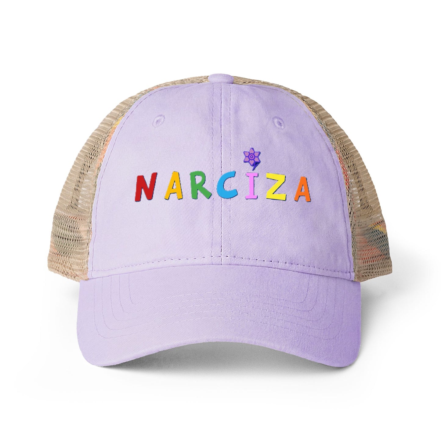 NARCIZA Women's Washed Mesh-Back Cap