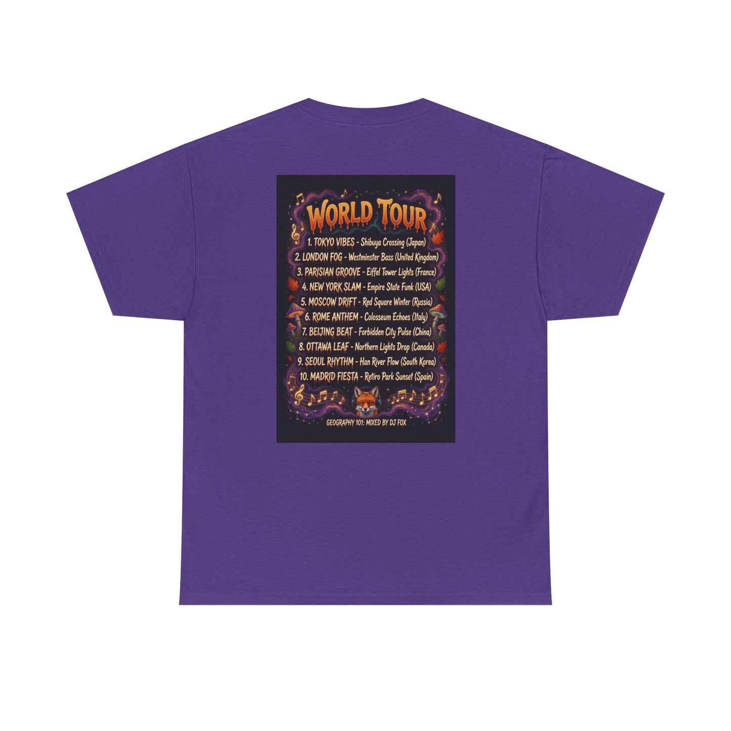 DJ Fox World Tour - Narciza T‑Shirt