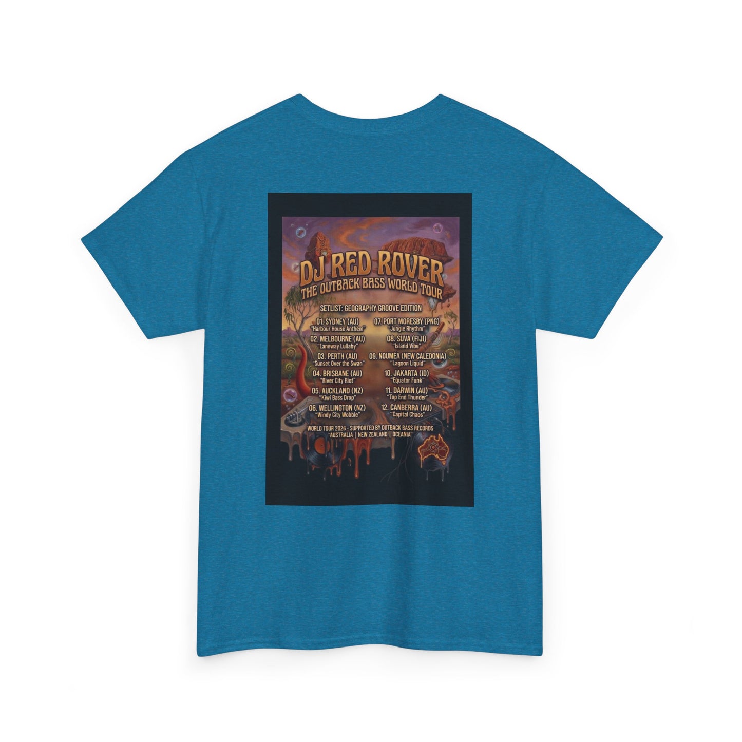 DJ Red Rover Outback Tour - Narciza Unisex T‑Shirt