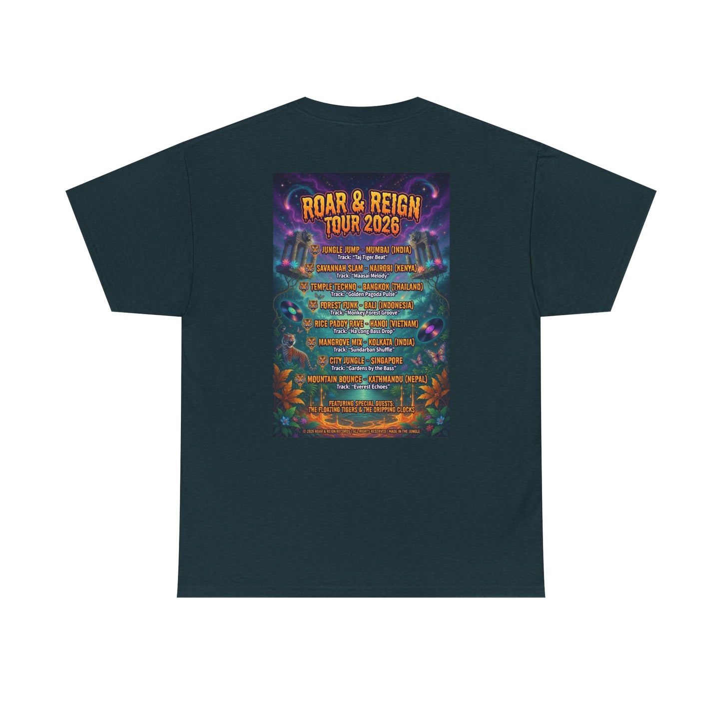 DJ Roar Reign Tour  - Narciza Unisex T-Shirt