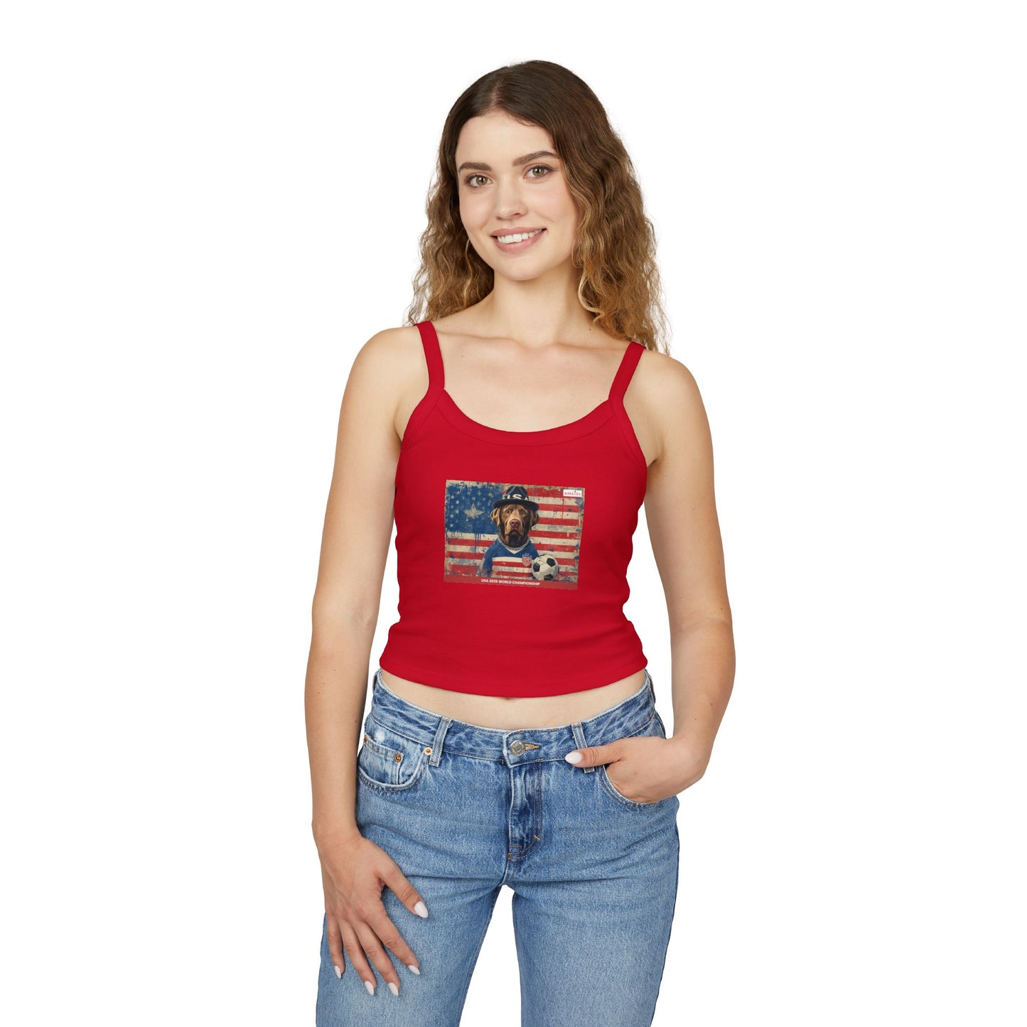 USA 2026 World Championship Women - Spaghetti Tank