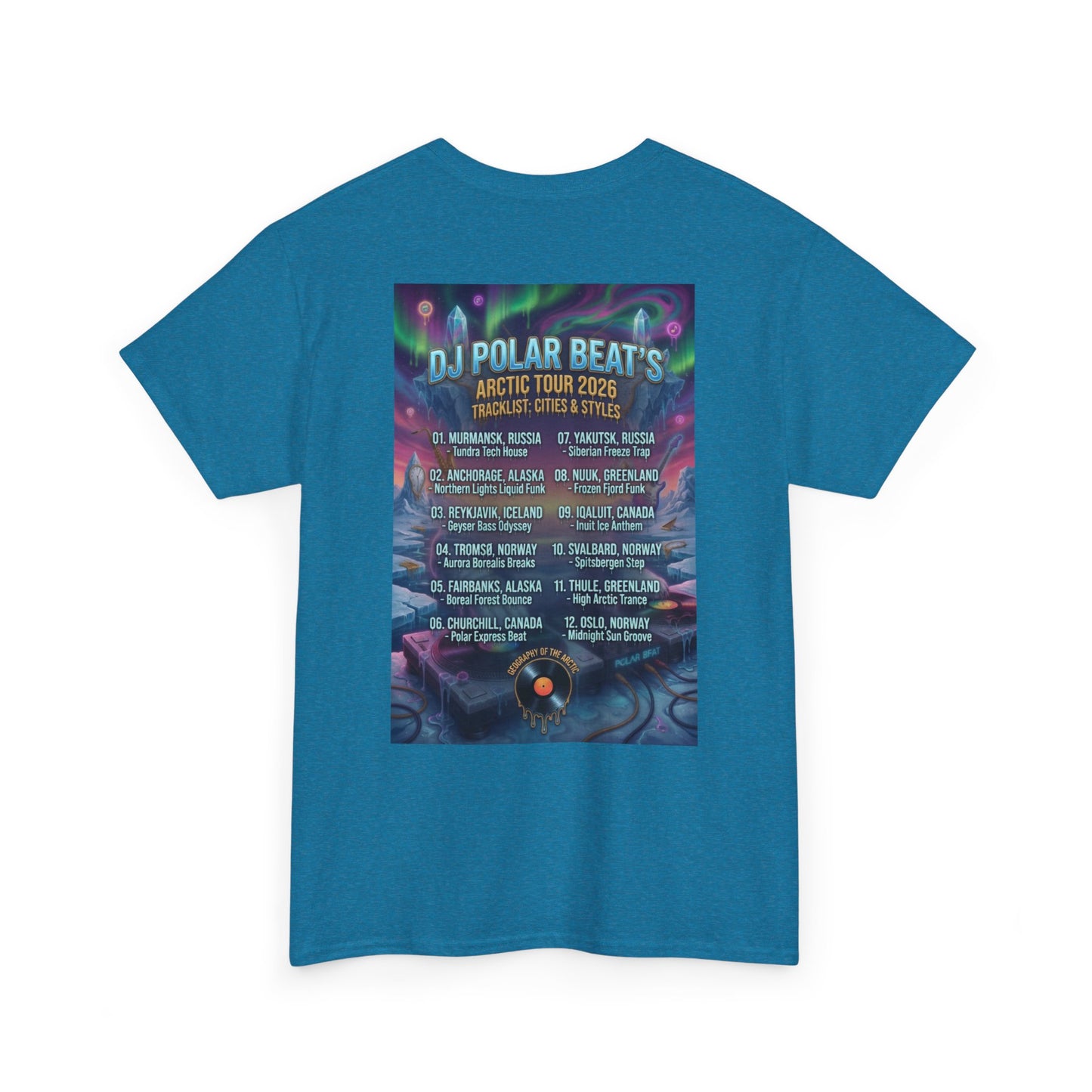 DJ Polar Beat Artic Tour — Narciza Unisex T-Shirt