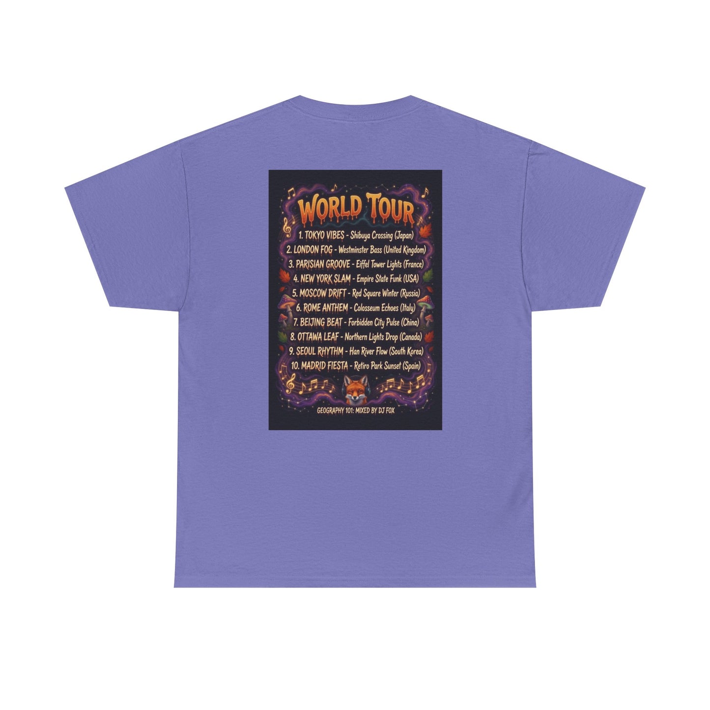 DJ Fox World Tour - Narciza T‑Shirt
