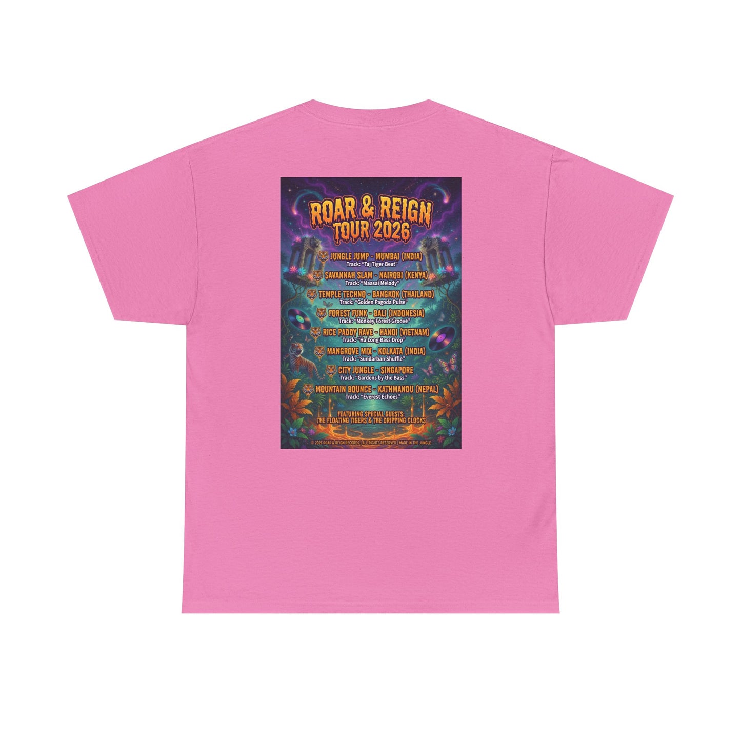 DJ Roar Reign Tour  - Narciza Unisex T-Shirt