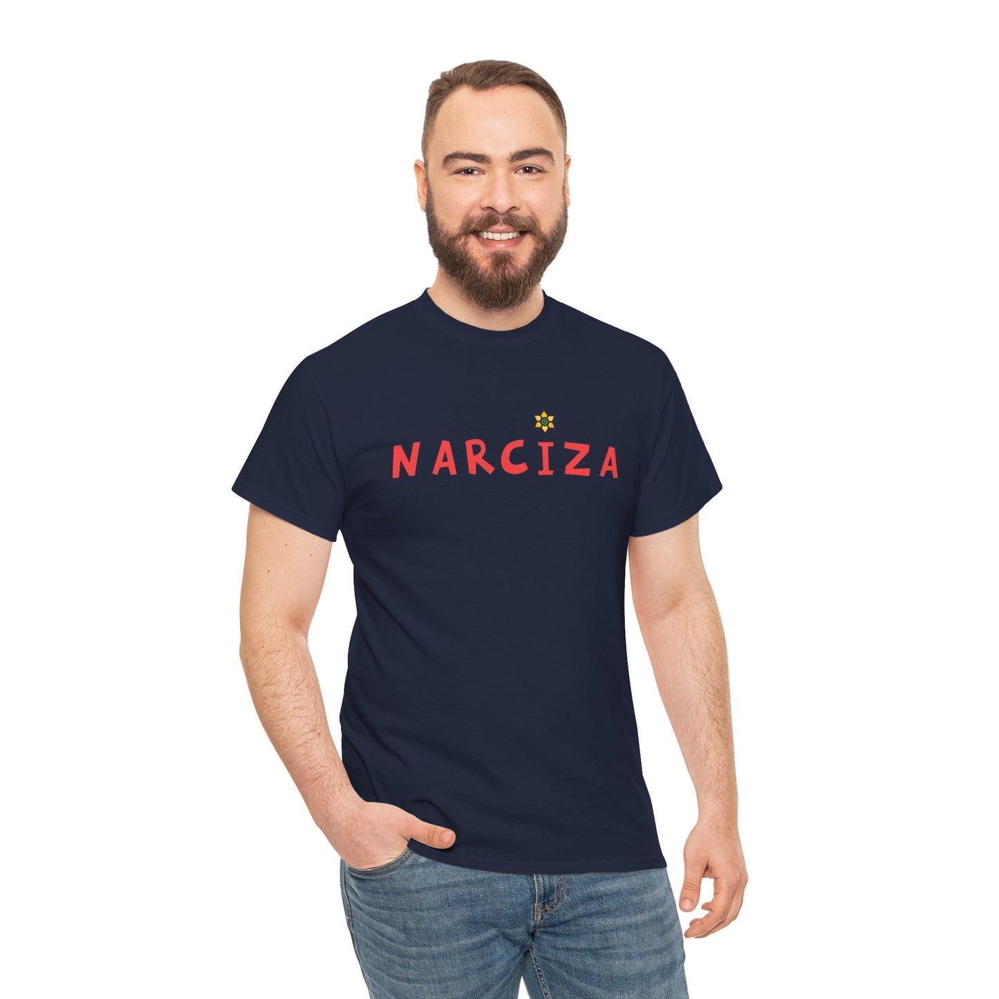 Narciza — White Angel Wings Graphic Tee