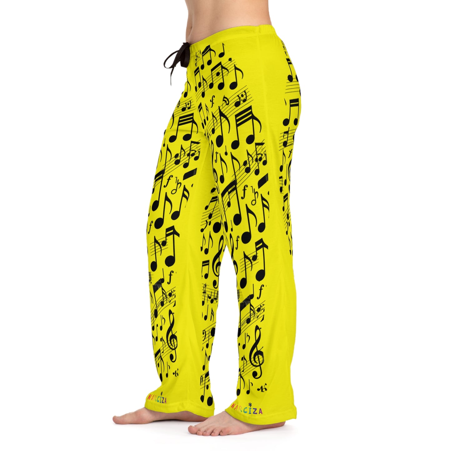 Narciza Music Notes —  Musical Yellow Sweatpants