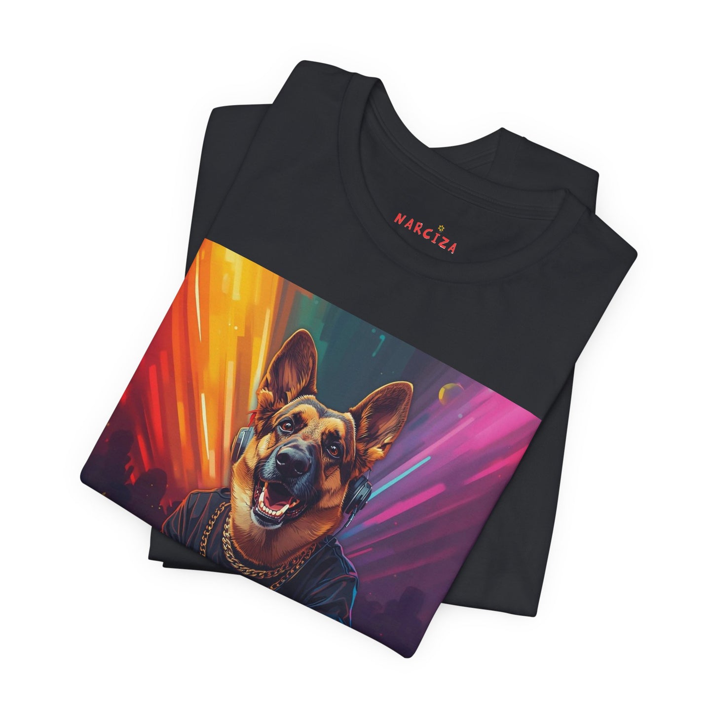 Neon Shepherd DJ - Narciza Unisex Tee