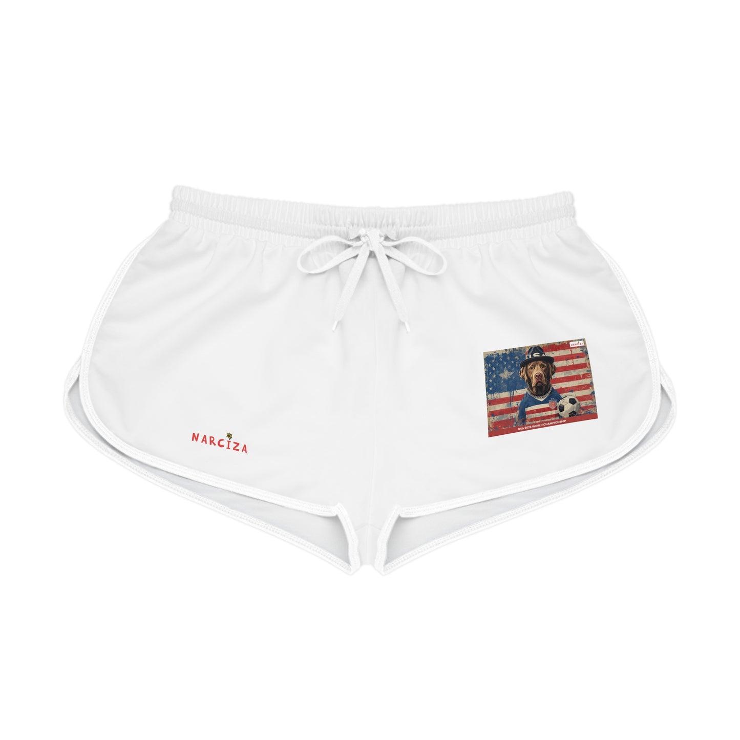 USA 2026 World Championship Women's White Shorts