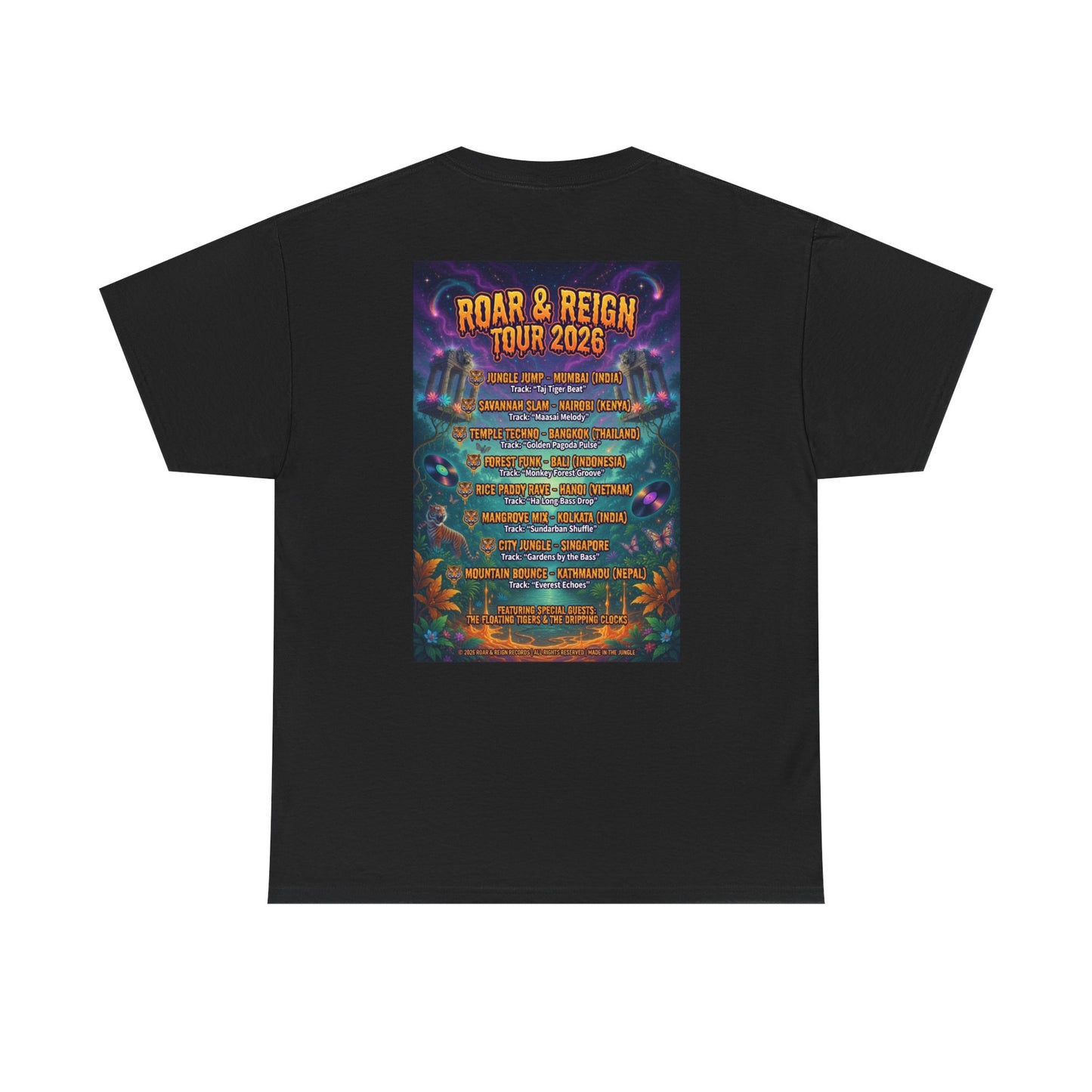 DJ Roar Reign Tour  - Narciza Unisex T-Shirt