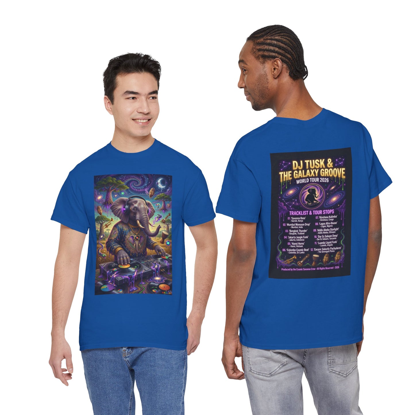 DJ Tusk World Tour  — Narciza Unisex T-shirt