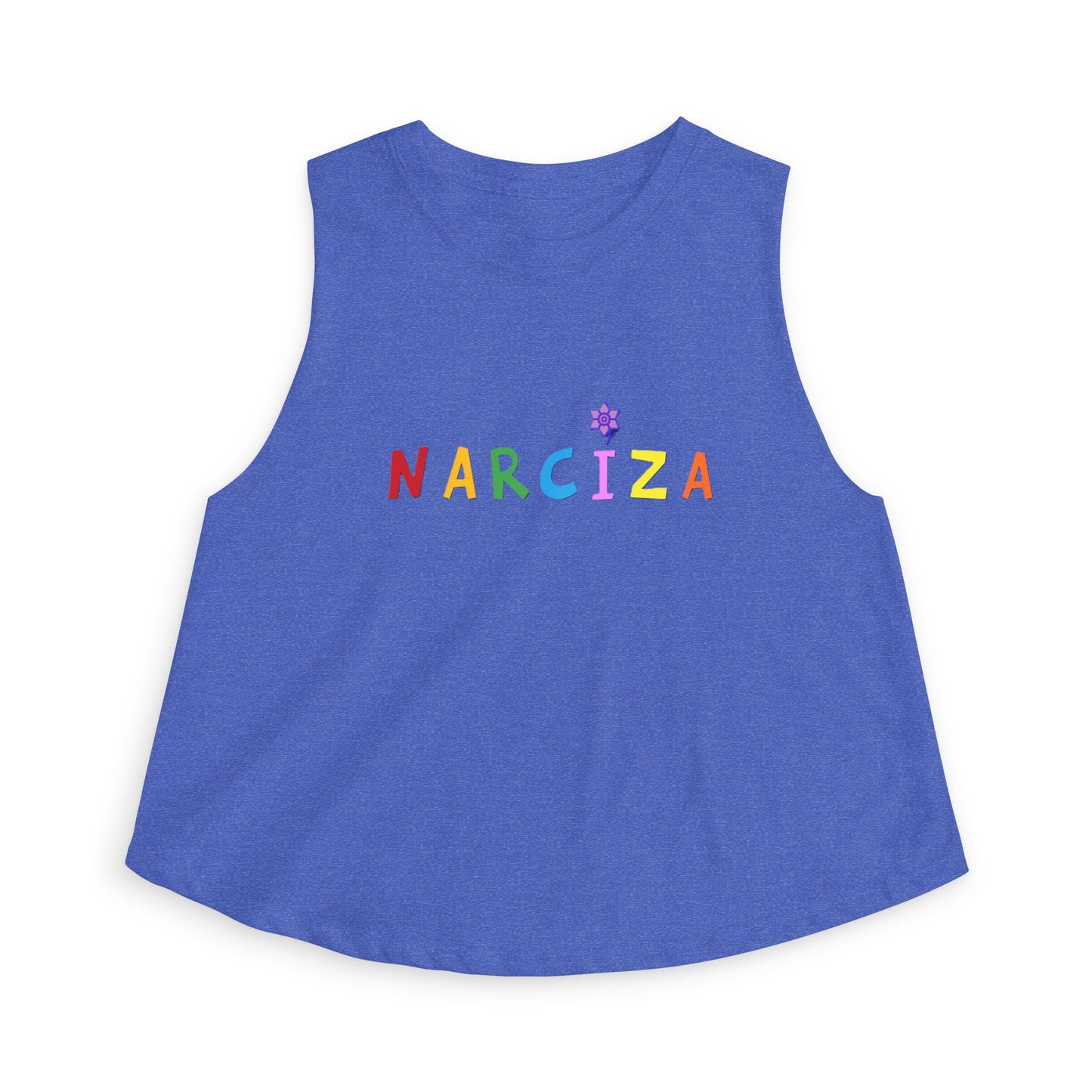 NARCIZA Rainbow Crop Top