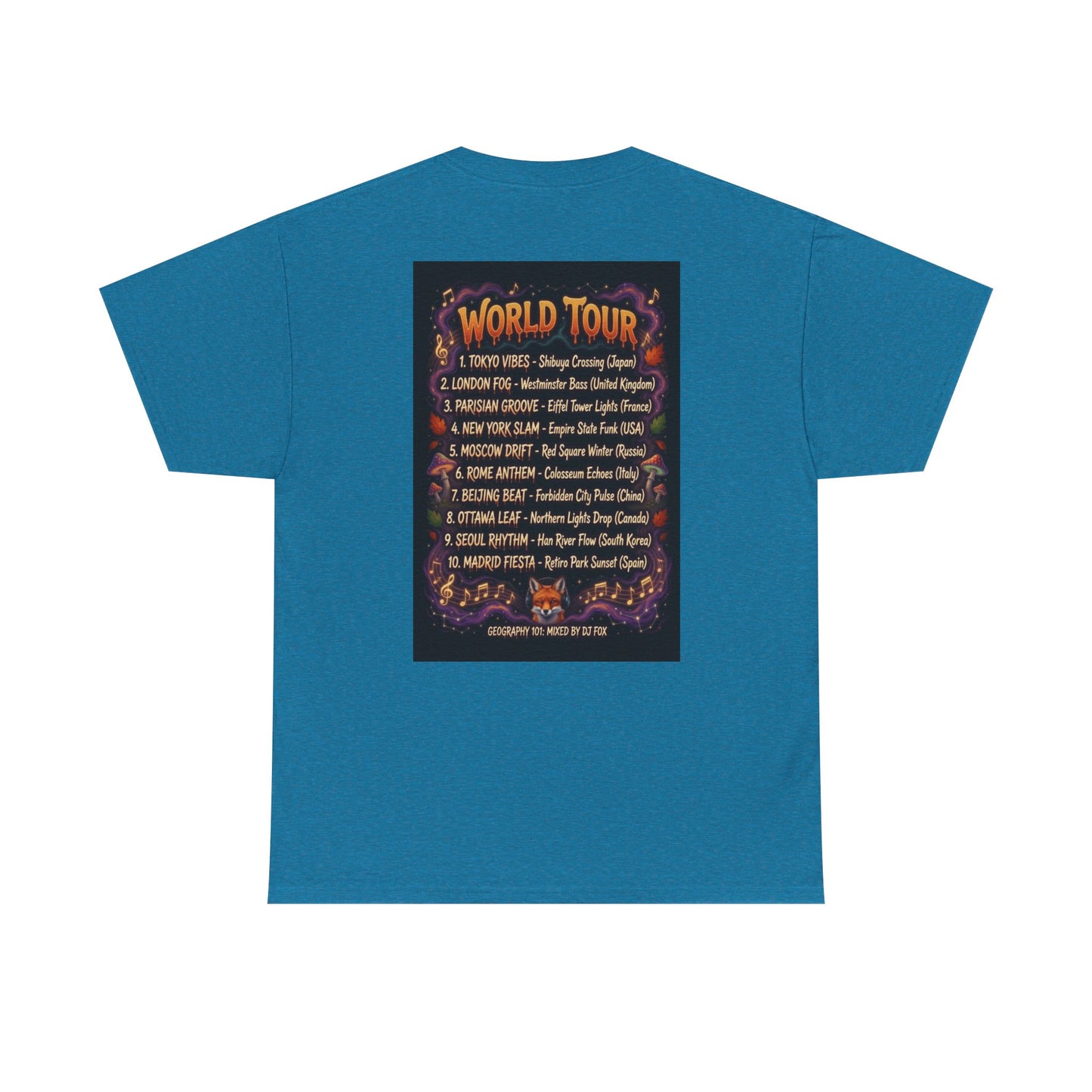 DJ Fox World Tour - Narciza T‑Shirt